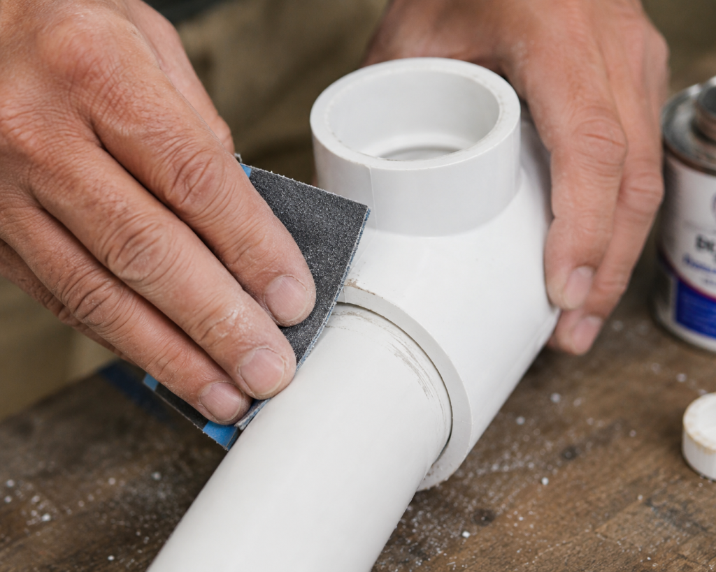 How to Remove PVC Pipe Glue: 10 Proven Methods for 2026 1 Applying PVC solvent cement to a pipe joint with applicator brush