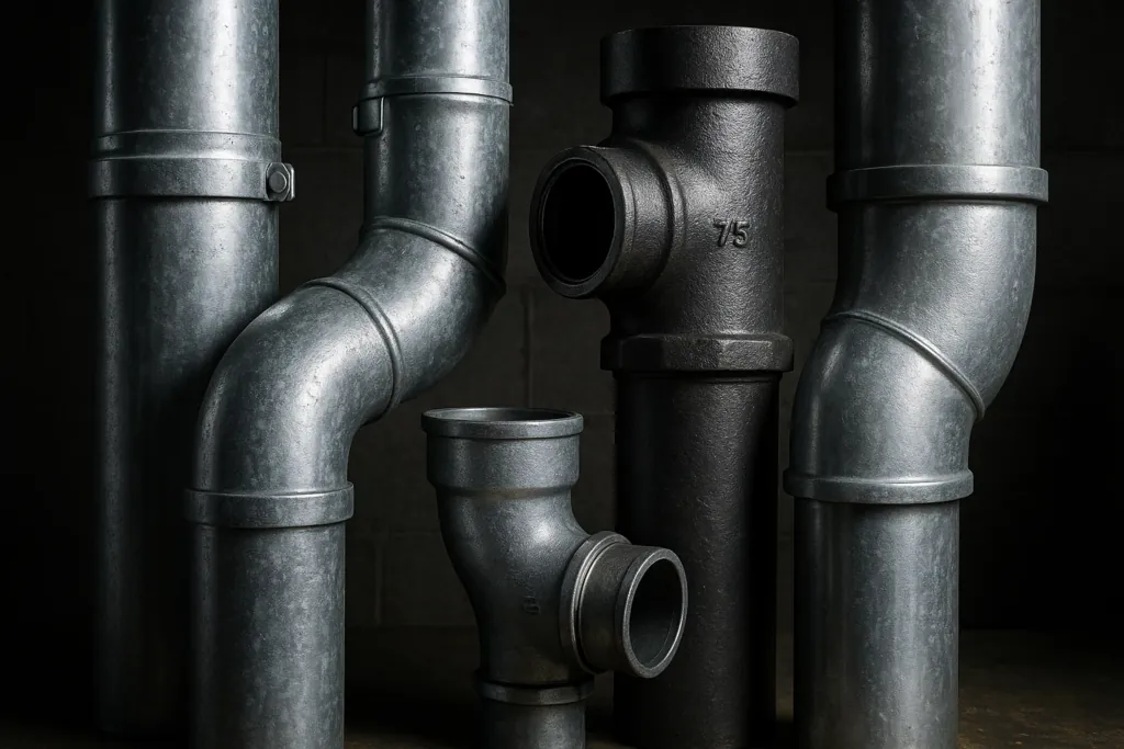 Metal Drainage Pipes- Types of ainage pipes