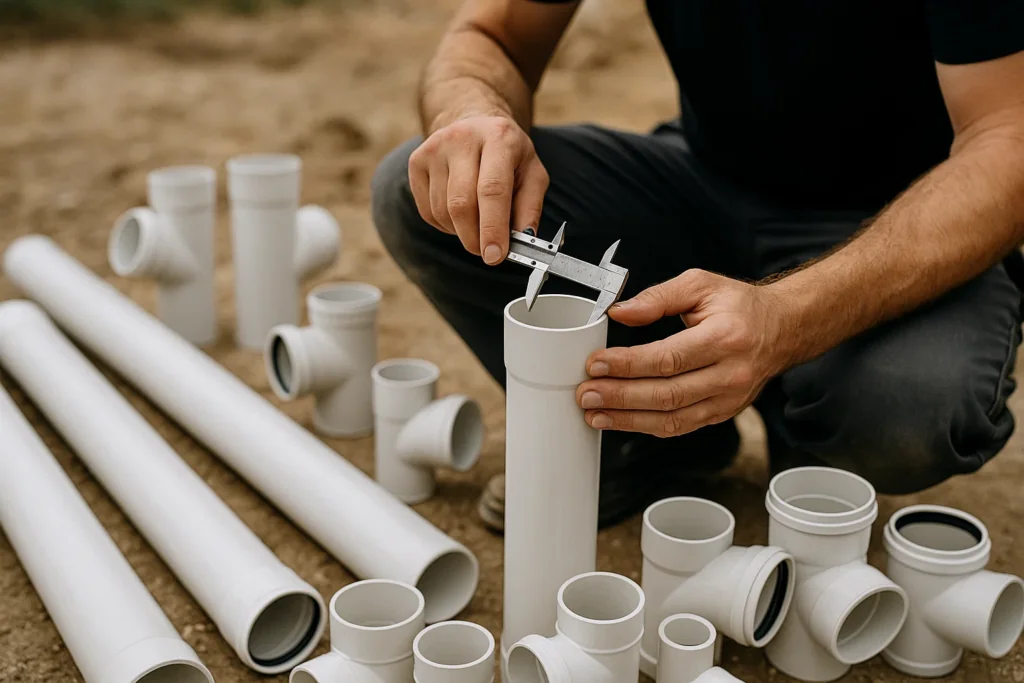 Types of Drainage Pipes- PVC