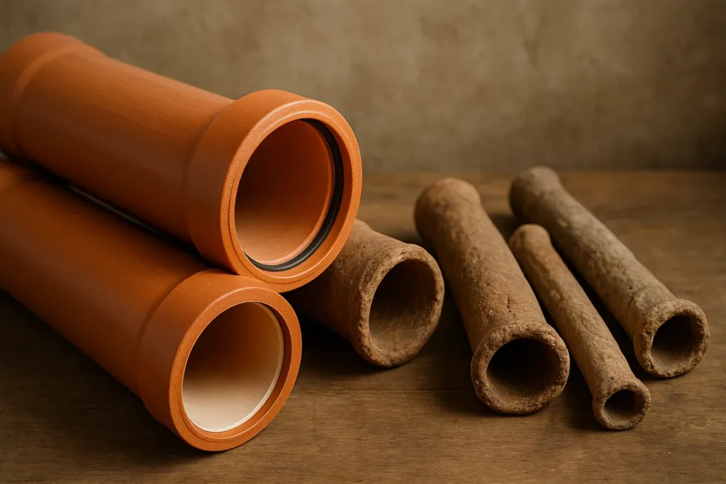 Clay Drainage Pipes