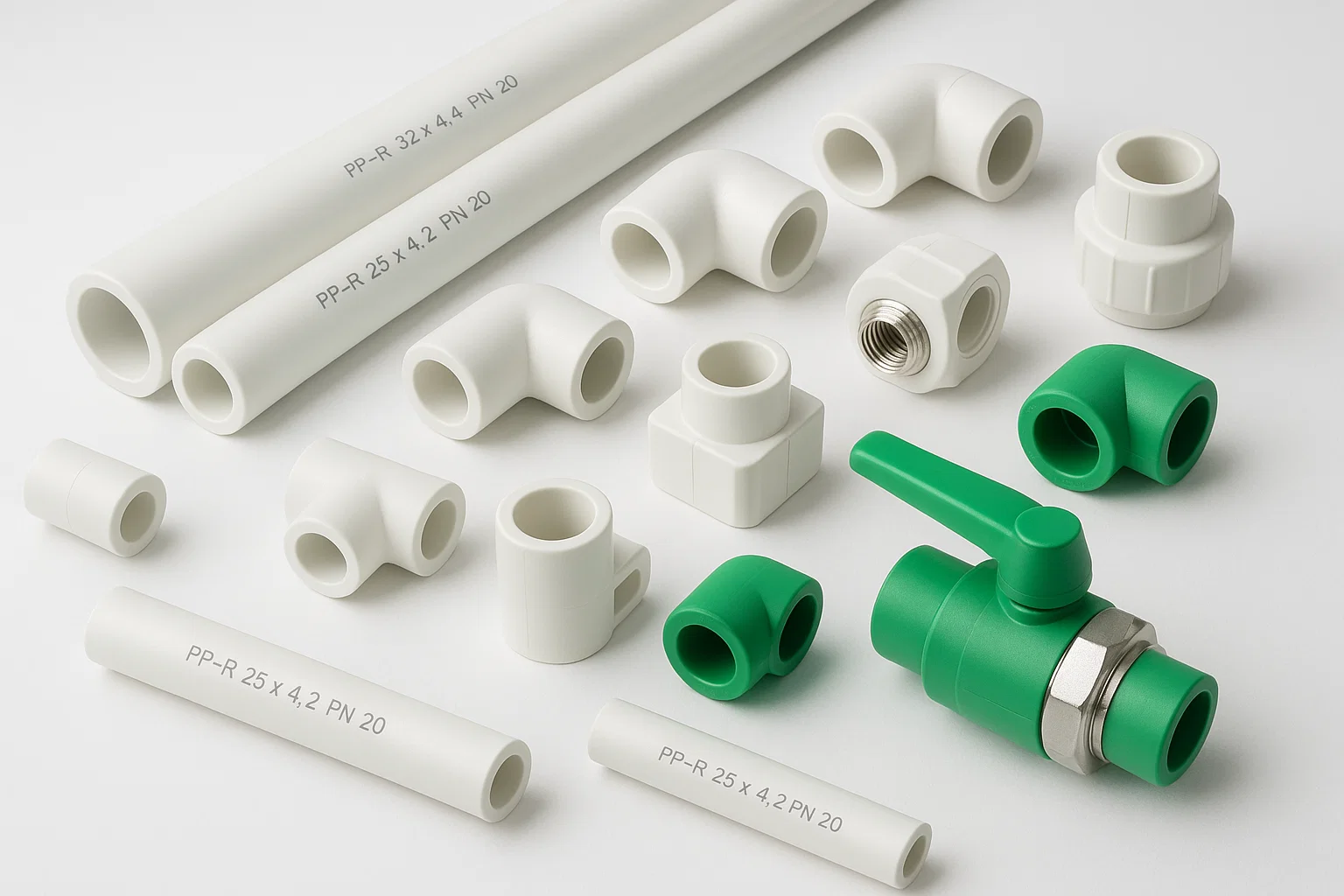 PPR pipes & fittings product Showcase