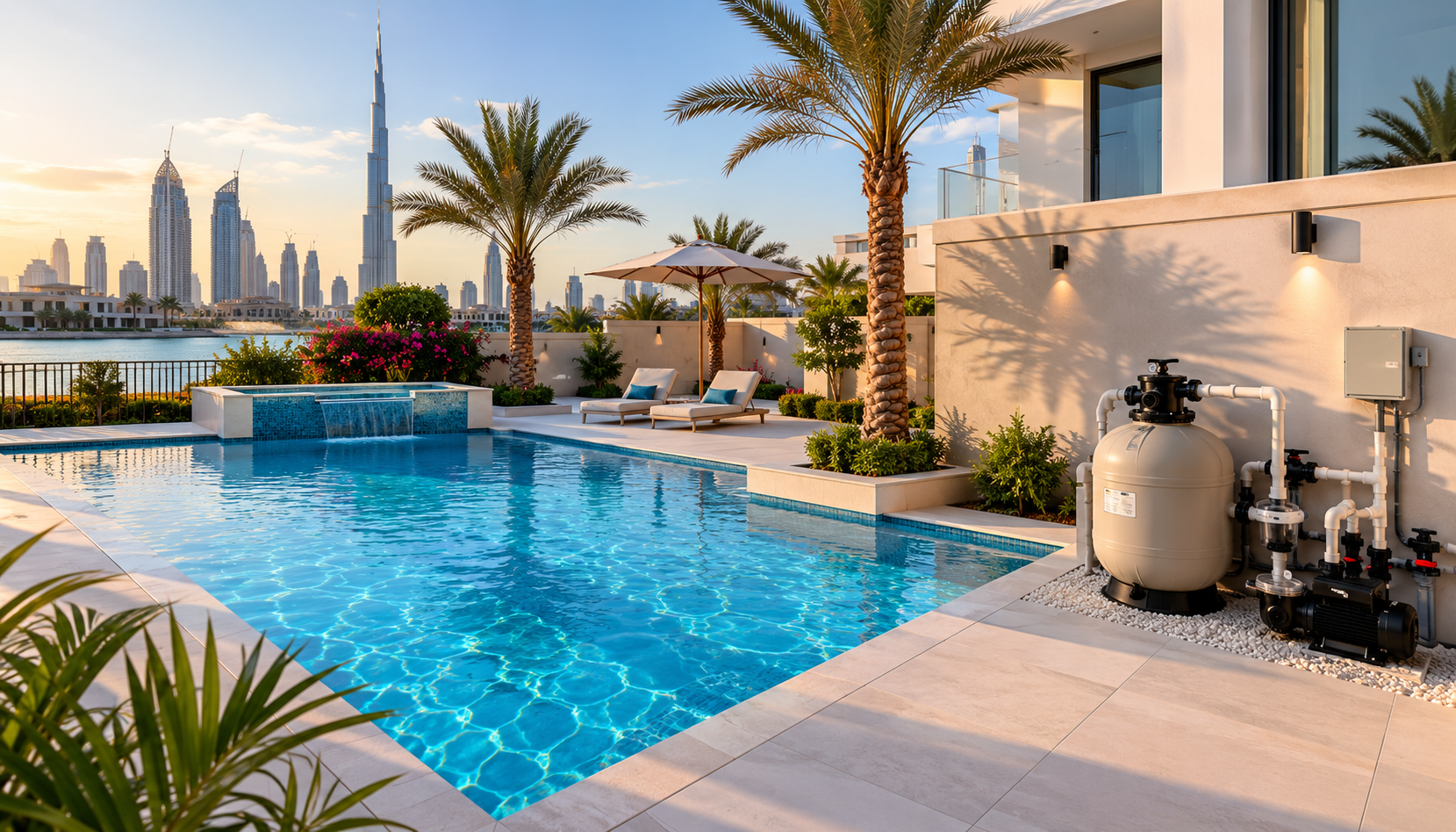 Best Pool Filters for Dubai Villas: Which One Actually Works Here?