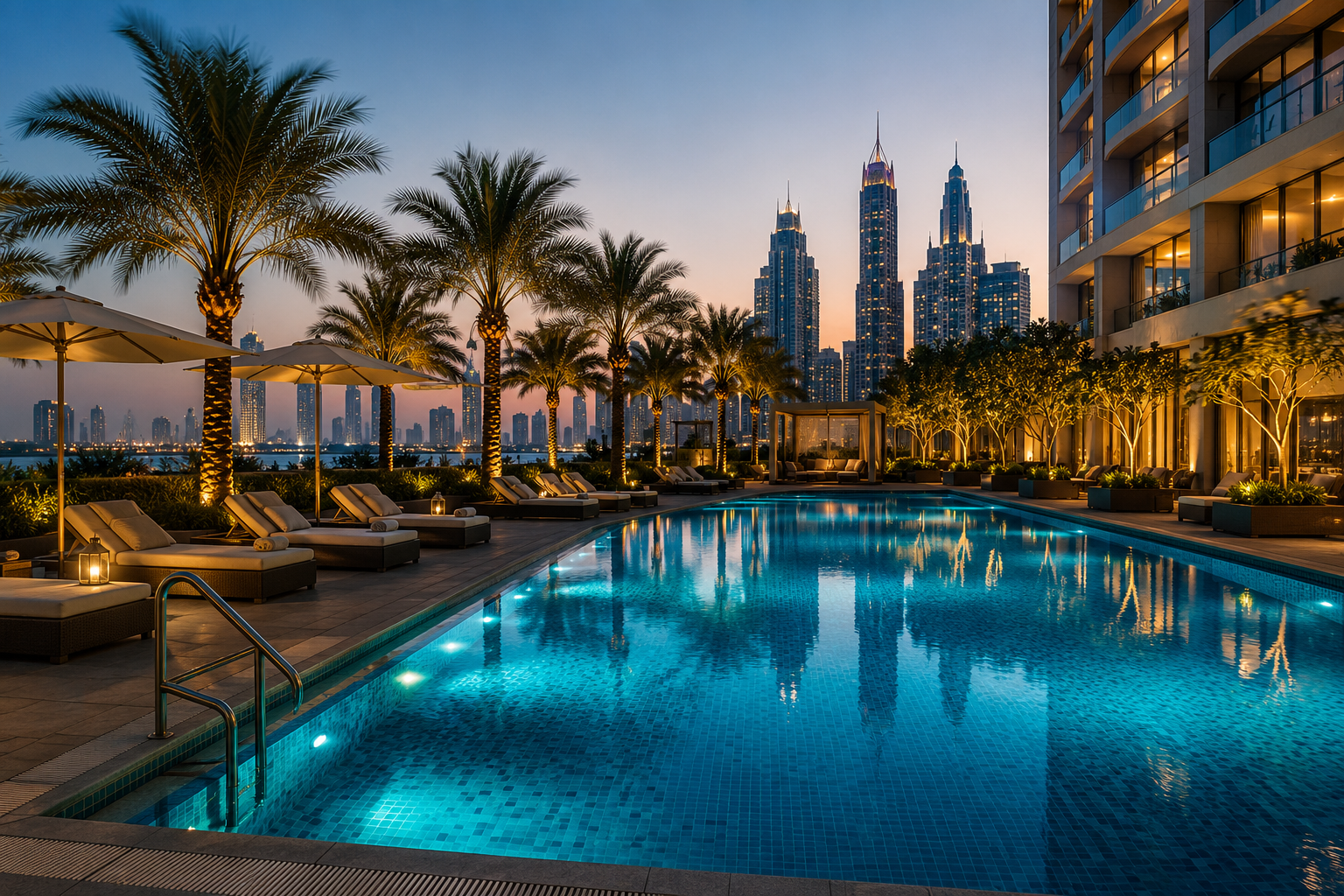 Case Study: Commercial Pool Equipment Supply for a Hotel Pool Project in Dubai