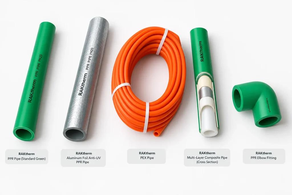 RAKtherm PPR & PEX Pipes Supplier in Dubai