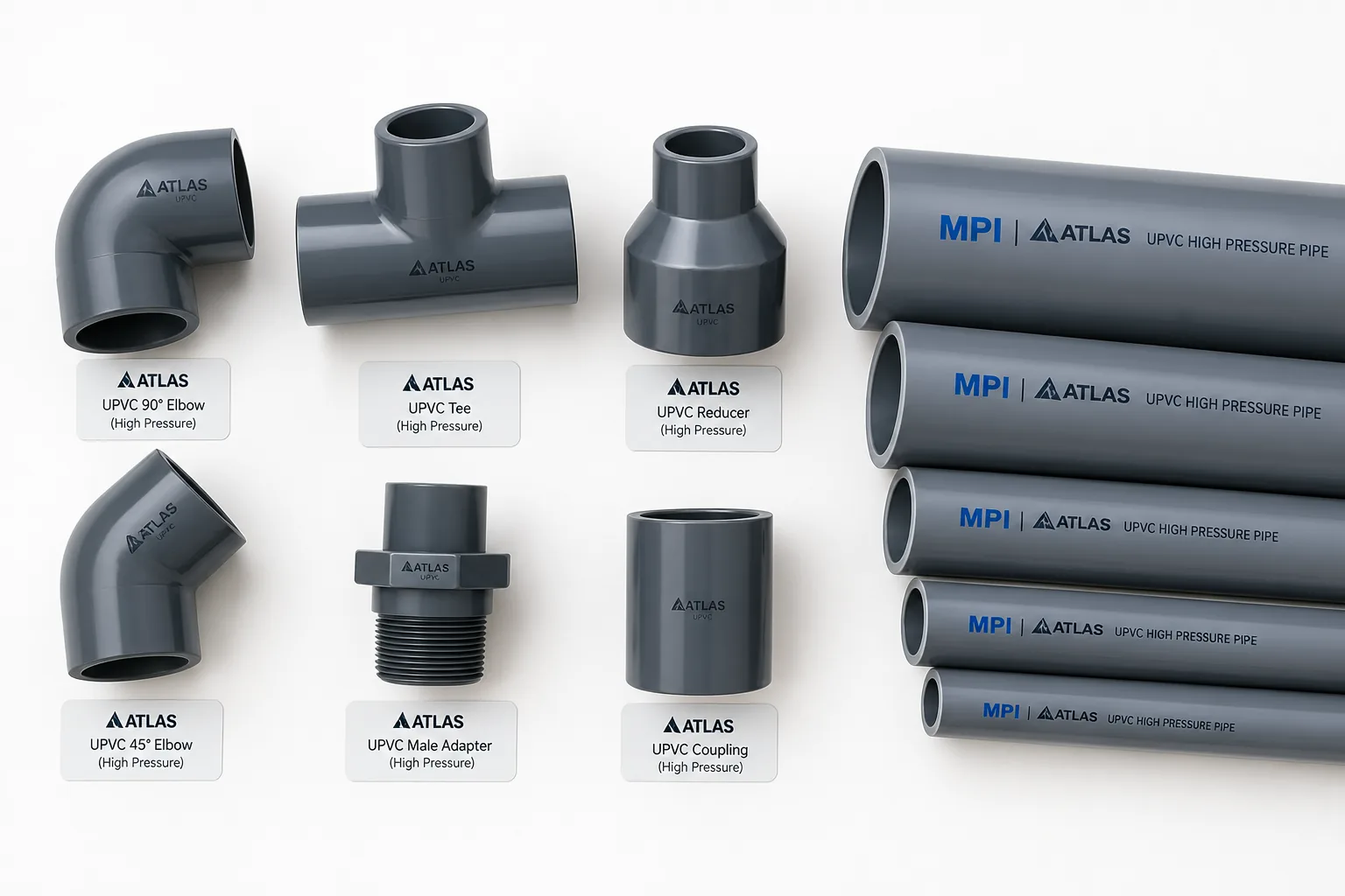 MPI Atlas PVC & PPR Pipes and Fittings Supplier in Dubai, UAE