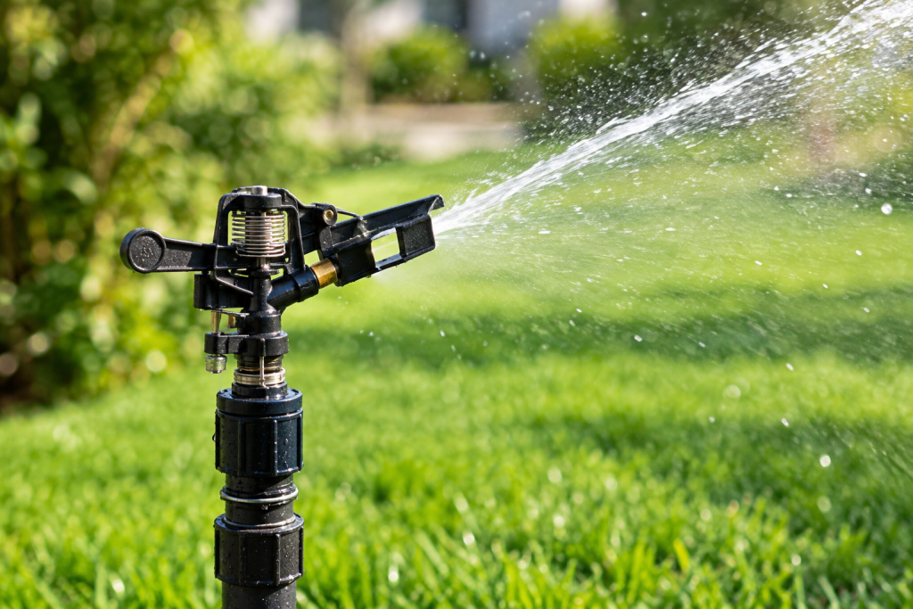 Gear-drive rotor sprinkler head used in landscape irrigation systems