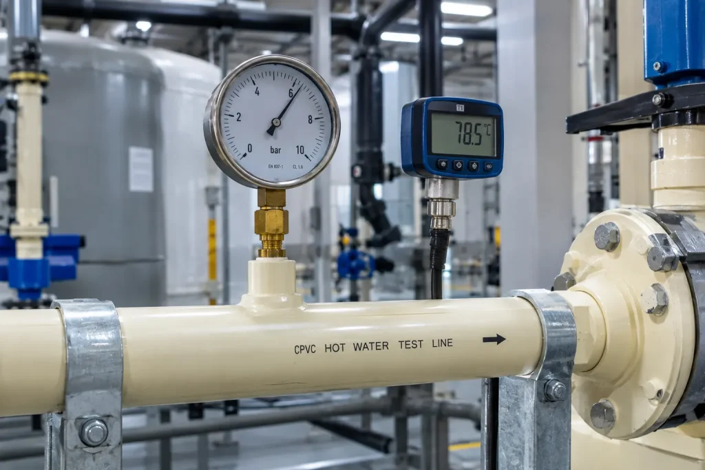 cpvc pipe sizes and temperature rating